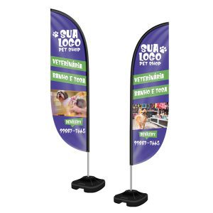 Wind banner personalizado