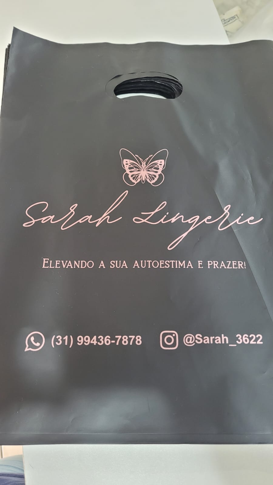 Sacola personalizada modelo boca vazada - Imagem 4