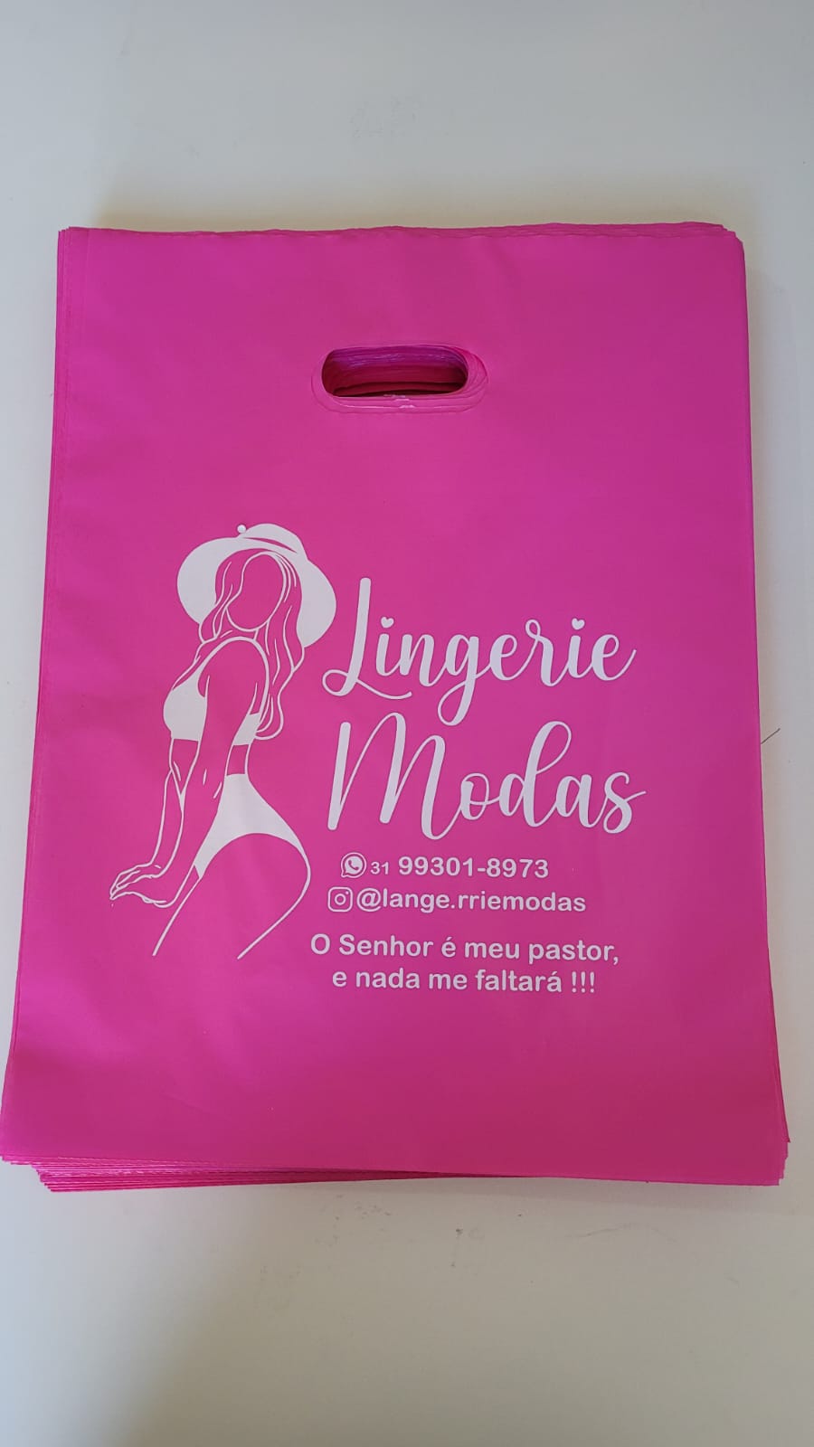Sacola personalizada modelo boca vazada - Imagem 8